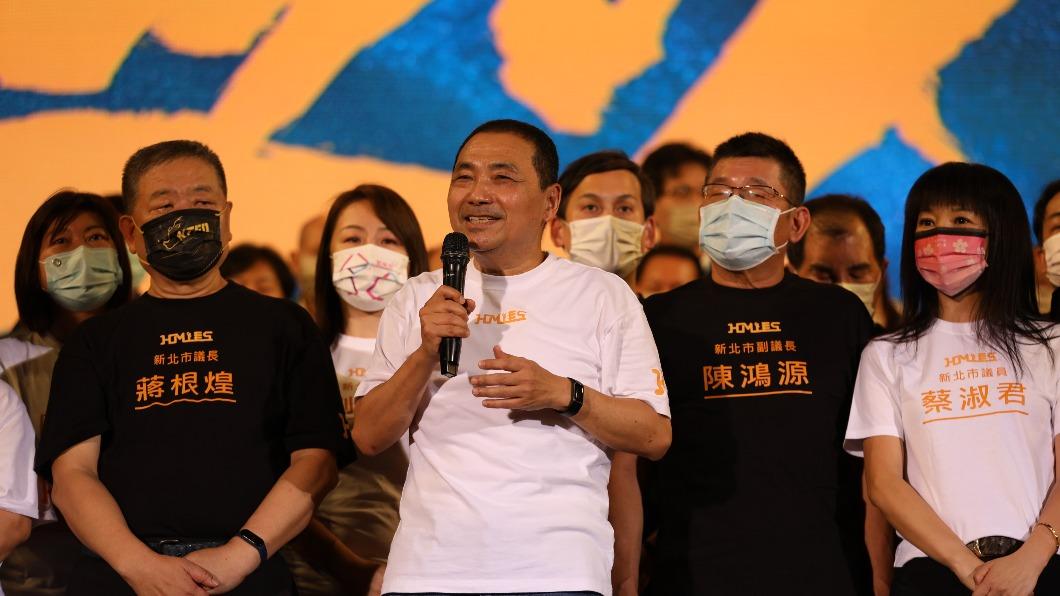侯友宜首場造勢晚會登場! 進攻「綠營票倉」三重