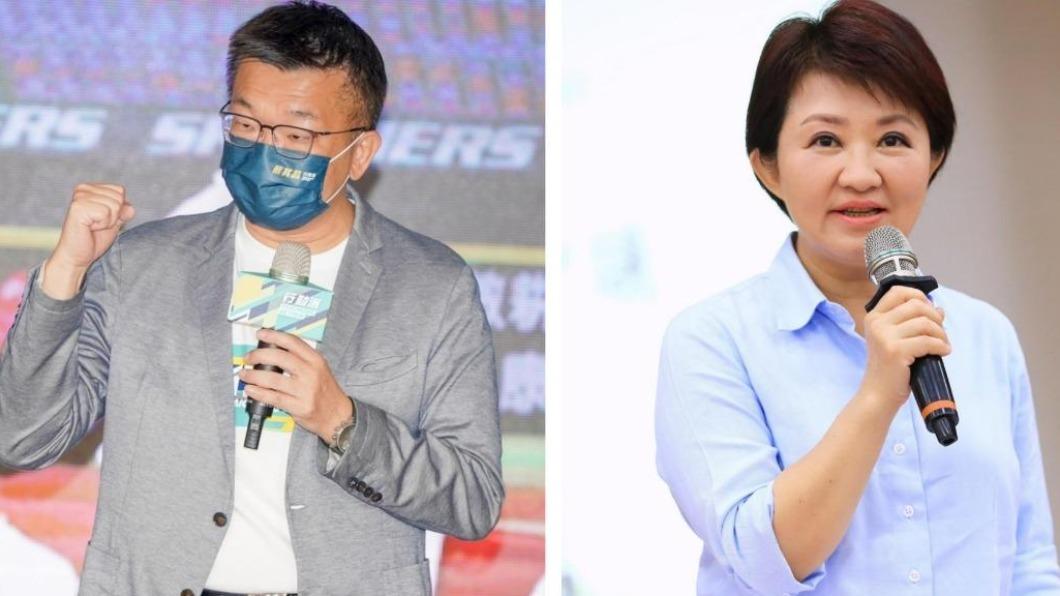 台中市長參選人。(圖/蔡其昌團隊提供、翻攝自盧秀燕臉書)