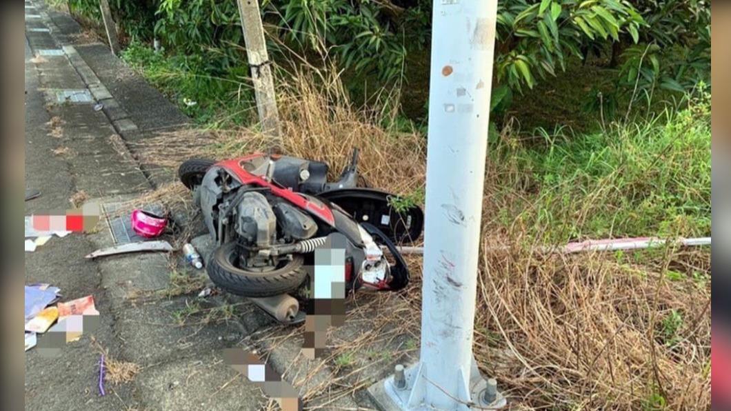 嘉義縣番路鄉機車祖孫3人被追撞　1死2重傷