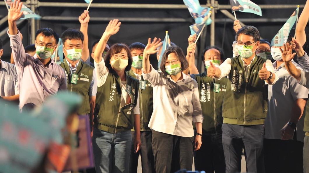 劉建國造勢晚會 蔡英文力挺:「縣民做決定」團結贏回雲林