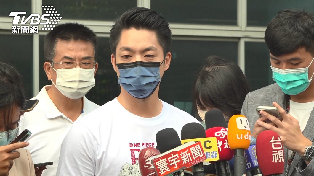 國民黨台北長參選人蔣萬安。(圖/TVBS)