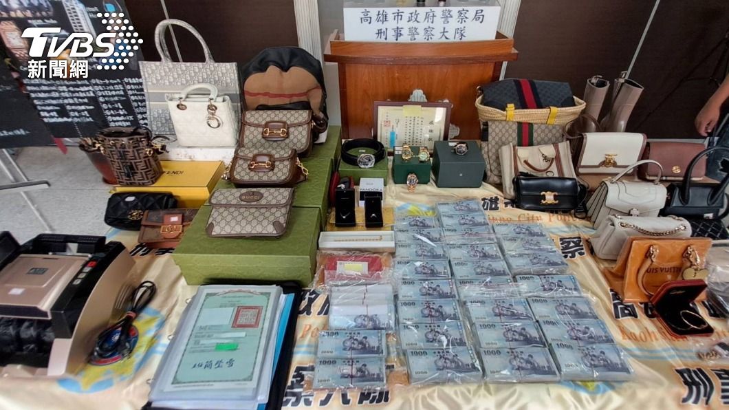 吸金集團2年來經手金流破億元。(圖/中央社)