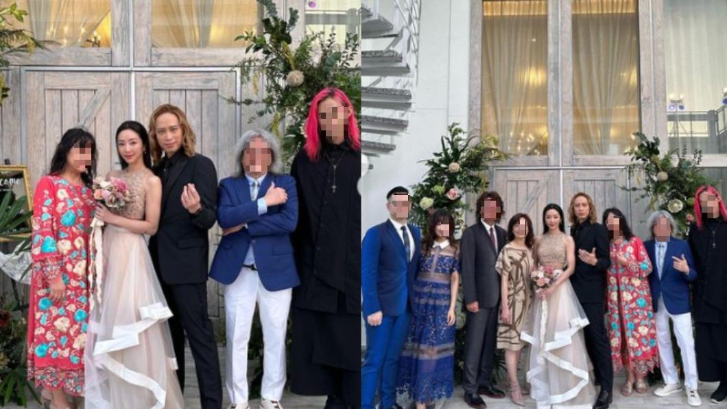 婚禮現場合照曝光。(圖/翻攝自Eko IG)