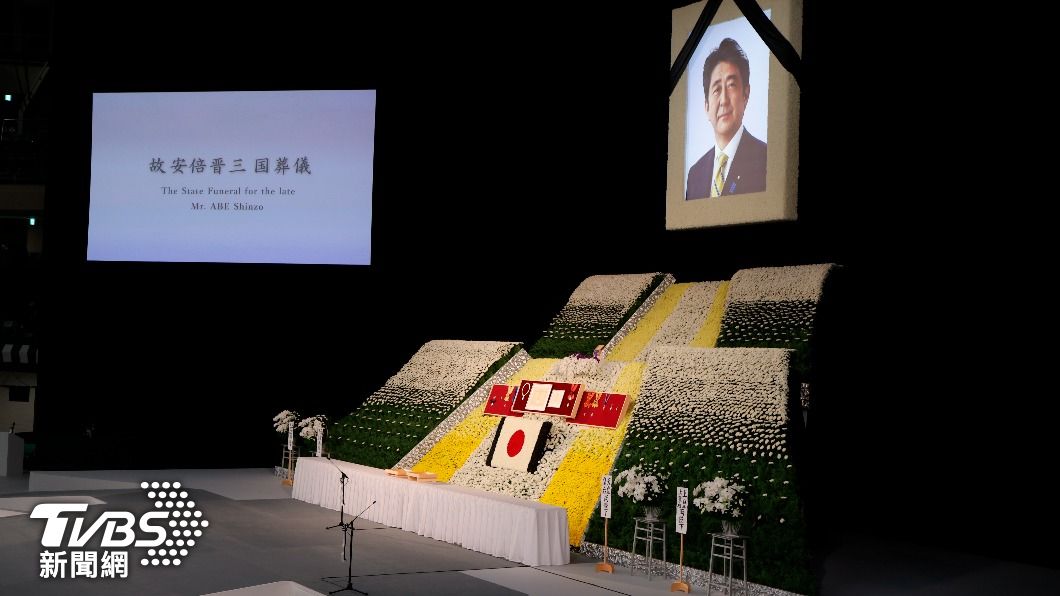日媒：安倍國葬獻花擬以「台灣」唱名　傳台代表座位曝光