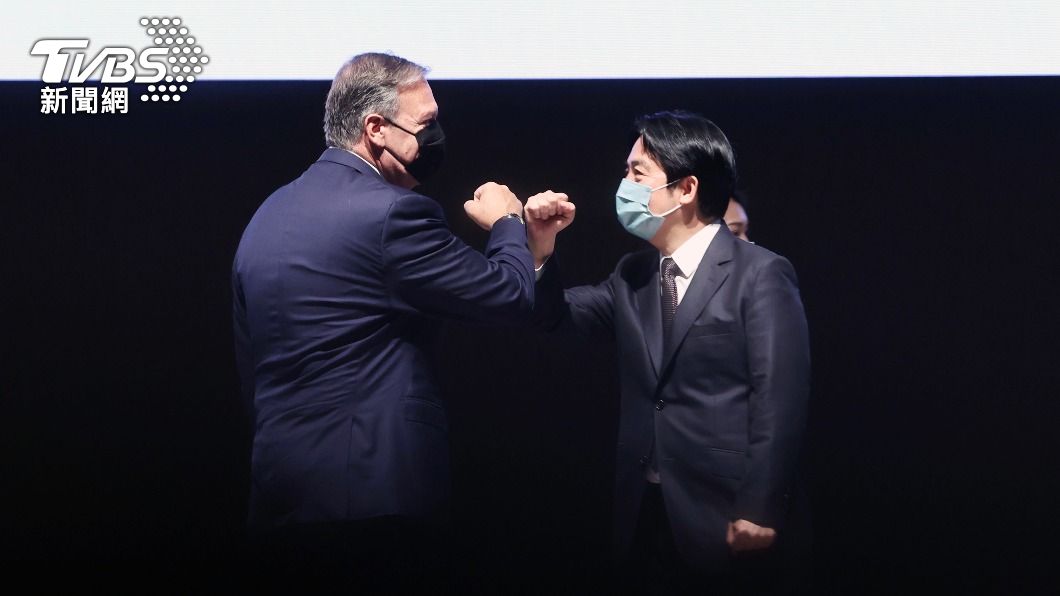 賴清德稱龐佩奧為「好朋友」 感謝強化台美關係