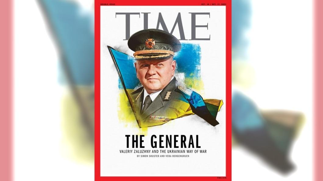 烏克蘭大反攻頭號功臣 烏軍總司令登時代雜誌封面