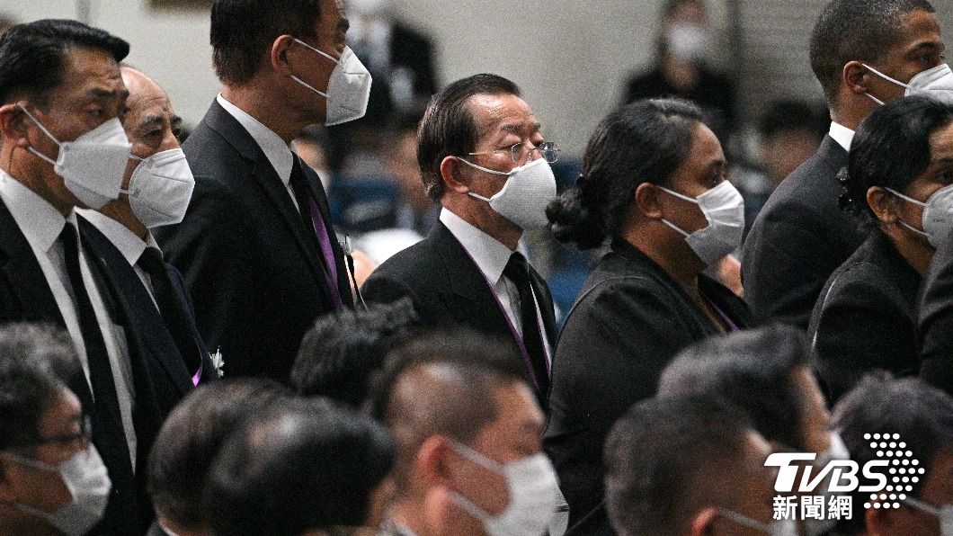 安倍國葬以「台灣」稱呼我代表團！謝長廷等人獻花畫片曝