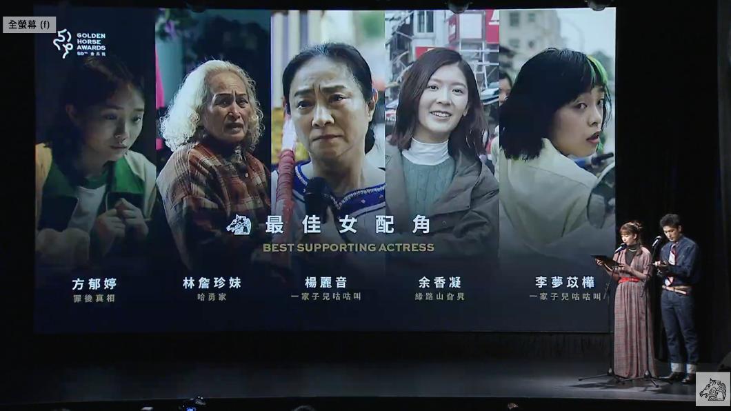 金馬入圍／方郁婷再入圍搶女配角　韓劇國民老爸爭男配