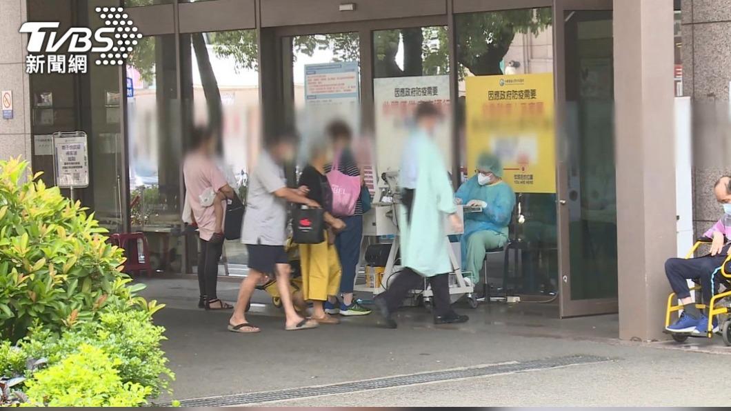 田知學在急診遇到確診沒通報患者。（示意圖，非當事地點／TVBS資料畫面）
