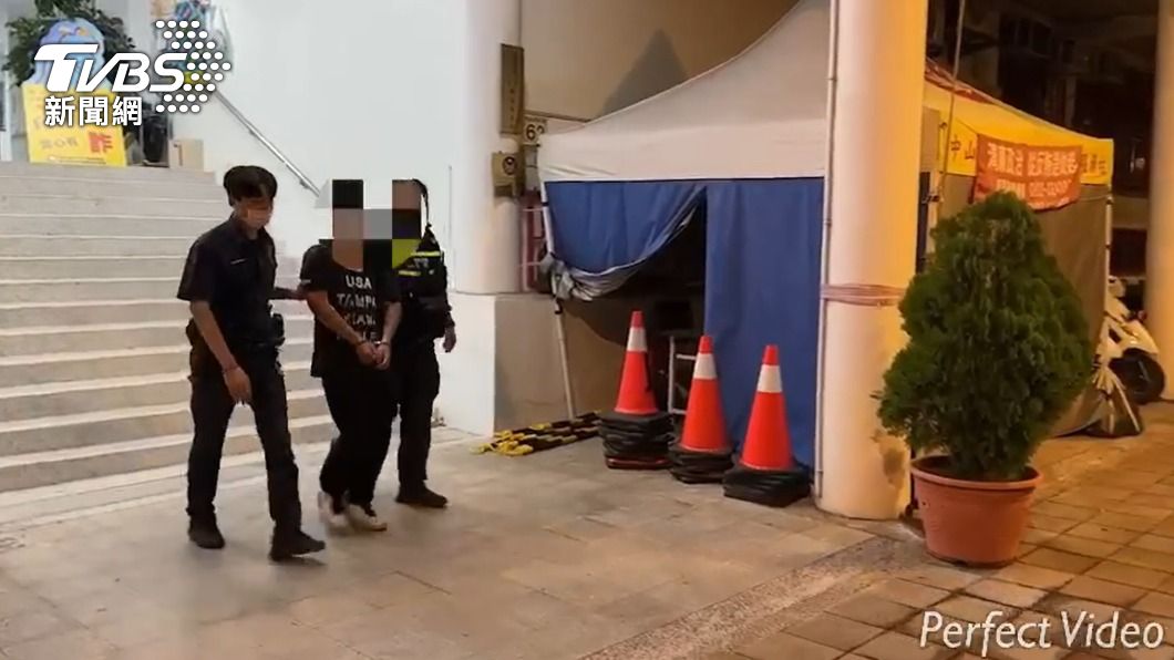 警方訊後依強盜罪將楊男移送法辦。(圖/TVBS)