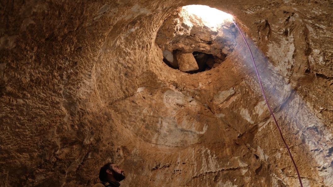 以色列沙漠挖到1200年歷史地下莊園 驚見3公尺深水池