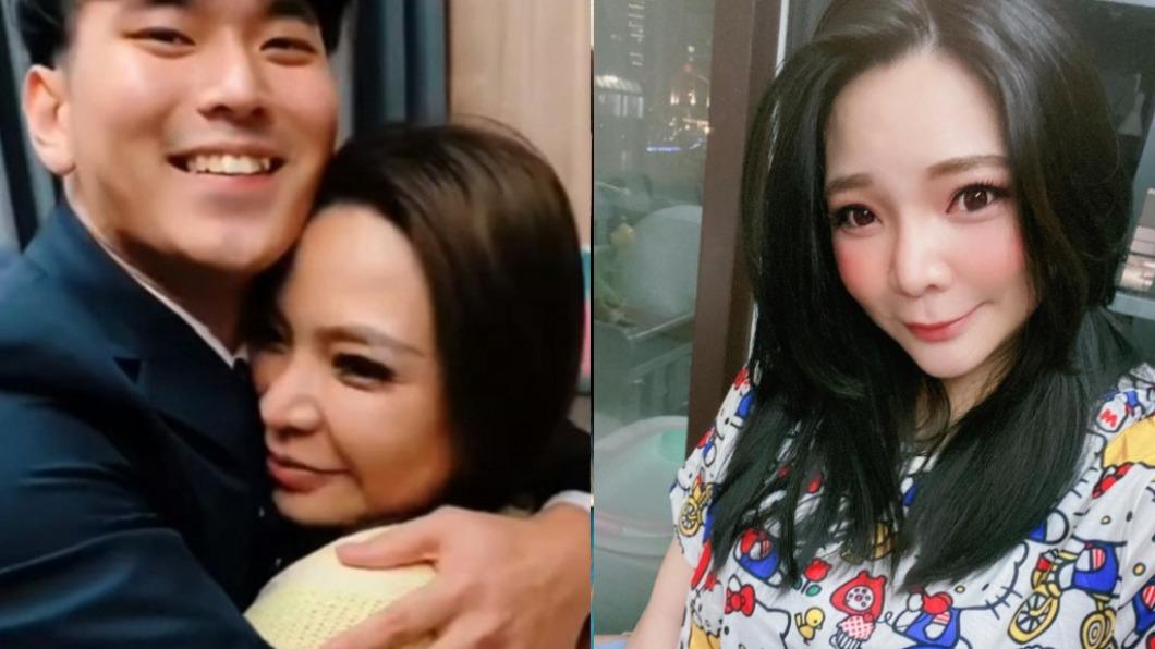 兩人生活有些小摩擦，但還是很愛對方。（圖／翻攝自小甜甜臉書、YouTube頻道「甜甜媽我當Mother」）
