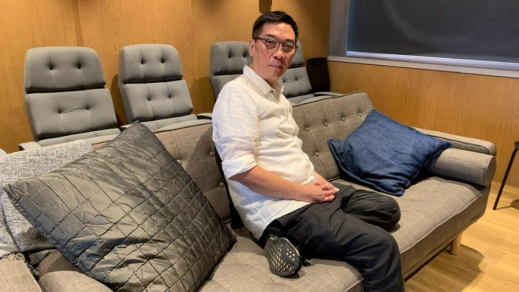 關錦鵬接受台灣媒體連線訪問。(圖/甲上提供)