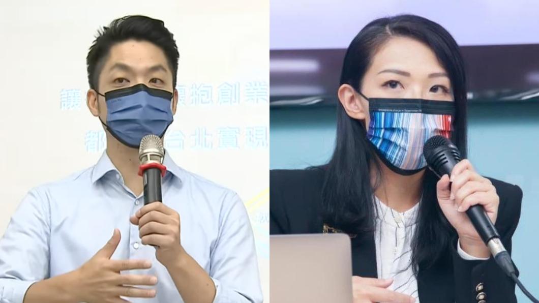 韋安指出,蔣萬安和高虹安的選情也穩了。(圖/TVBS、高虹安臉書)
