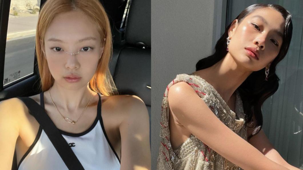 高級臉是近年來受歡迎的長相。（圖／翻攝自Jennie、鄭浩妍IG）