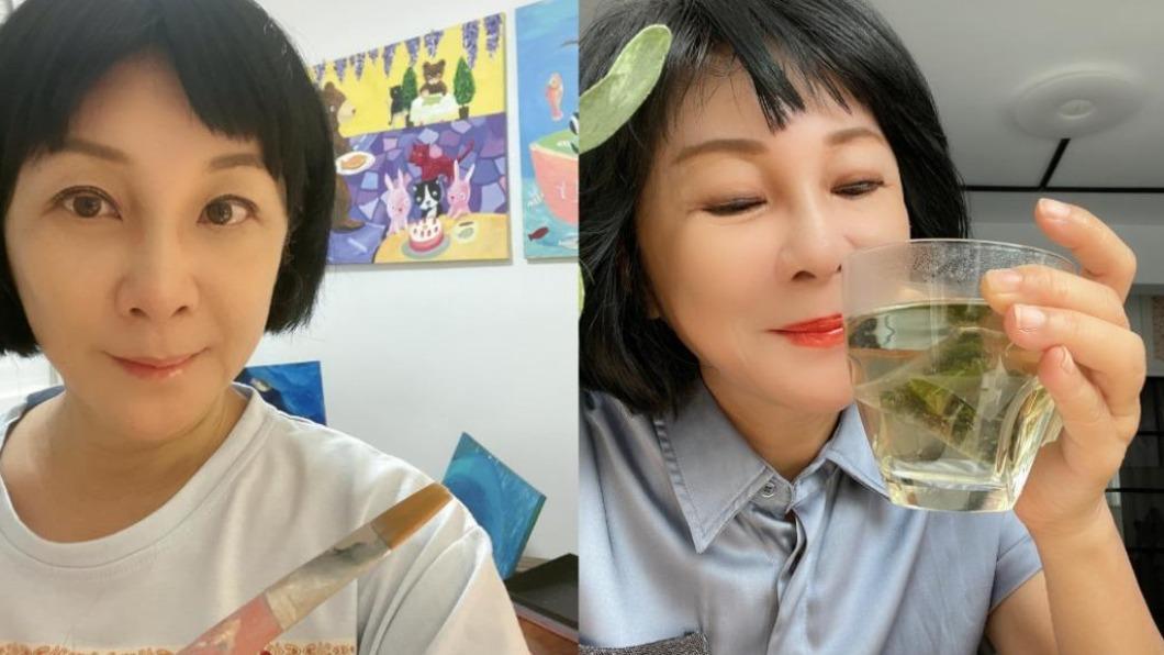 吳淡如嘴巴內突然摸到硬塊。(圖/翻攝自吳淡如臉書)