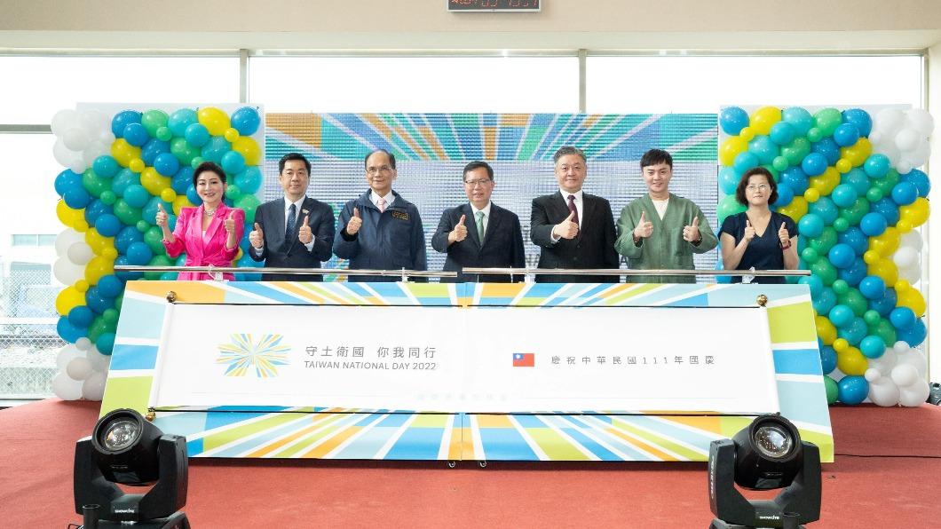 王彩樺（左一）出席記者會。（圖／三立提供）