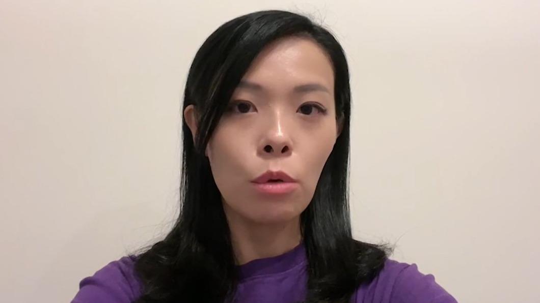 高虹安透過影片回應郭台銘傳將站台一事。(圖/高虹安競辦提供)