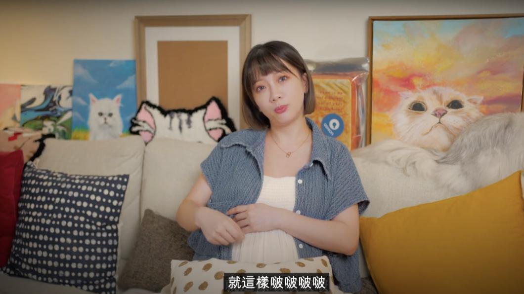 玉兔分享做羊膜穿刺檢查心得。(圖/翻攝自玉兔娘娘YutuQueen YouTube)