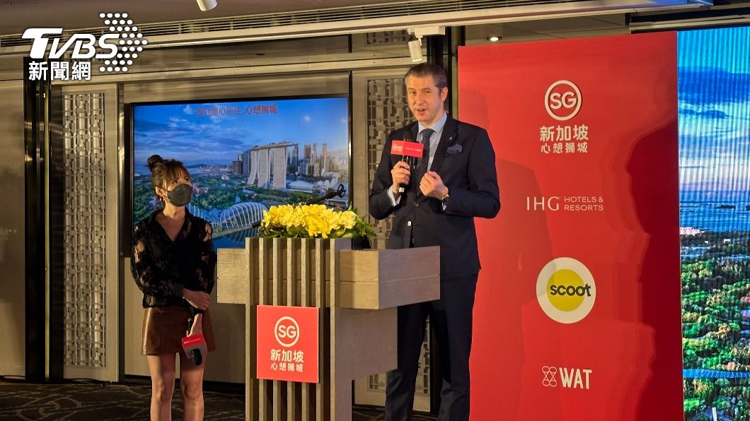 Robbert Manussen, Area General Manager Taiwan IHG Hotels & Resorts 。(圖/葉韋辰攝)