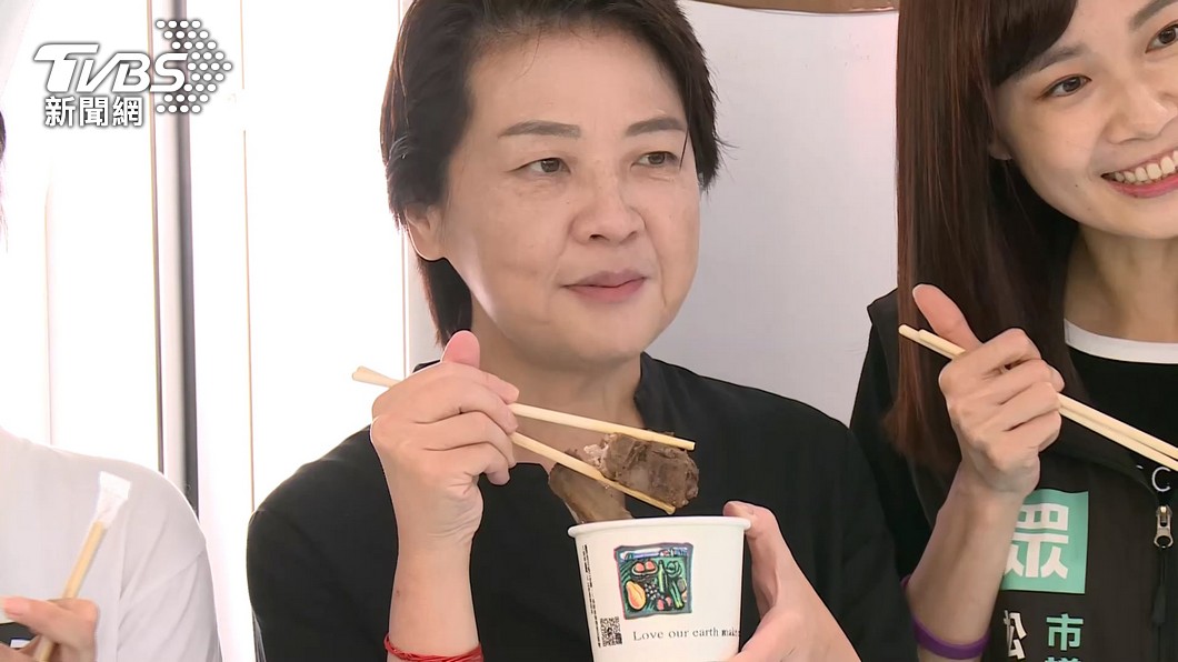 無黨籍台北市長參選人黃珊珊。(圖/TVBS資料畫面)