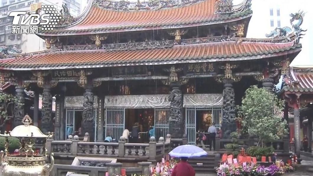 龍山寺驚見一具女屍。(圖/TVBS資料畫面)