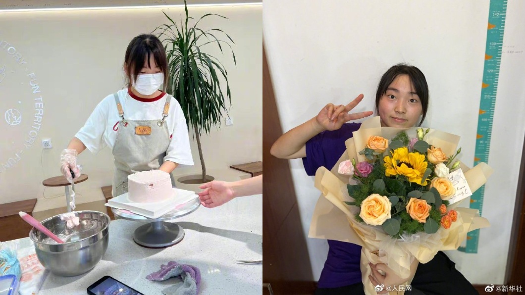 正妹的願望是想當個醫生。（圖／翻攝自微博）