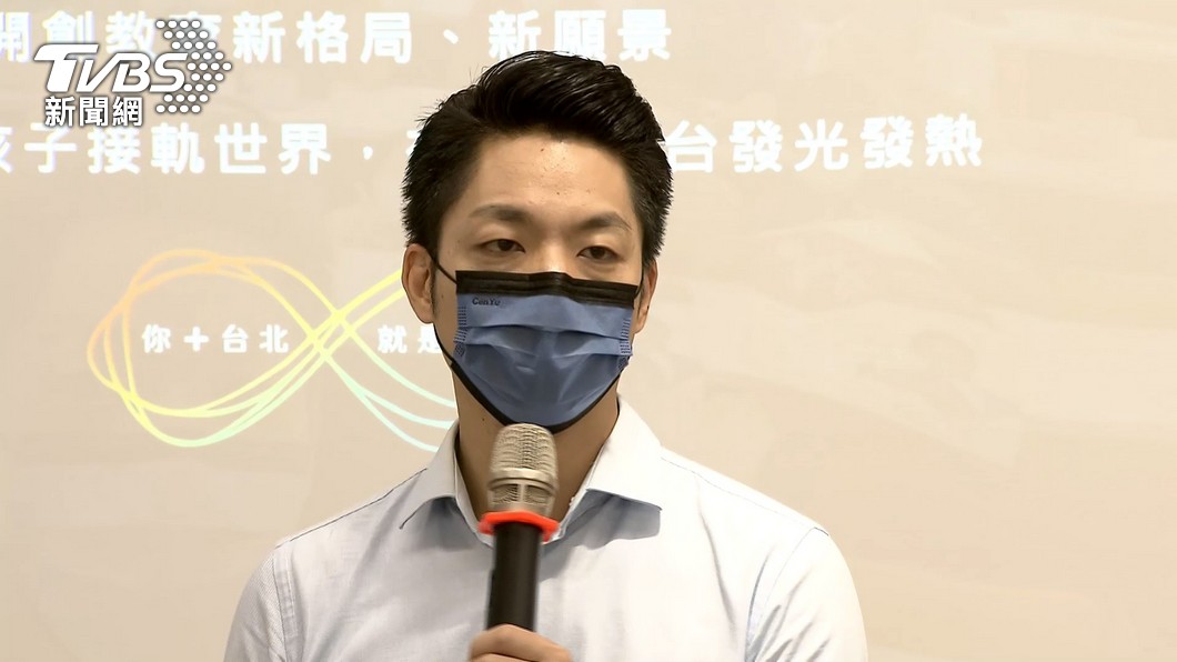 國民黨台北市長參選人蔣萬安。(圖/TVBS)