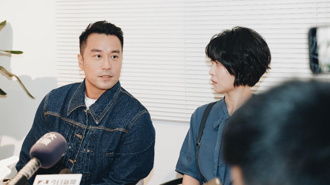 張孝全(左)為了兒子扮演蜘蛛人。(圖/傳影互動提供)
