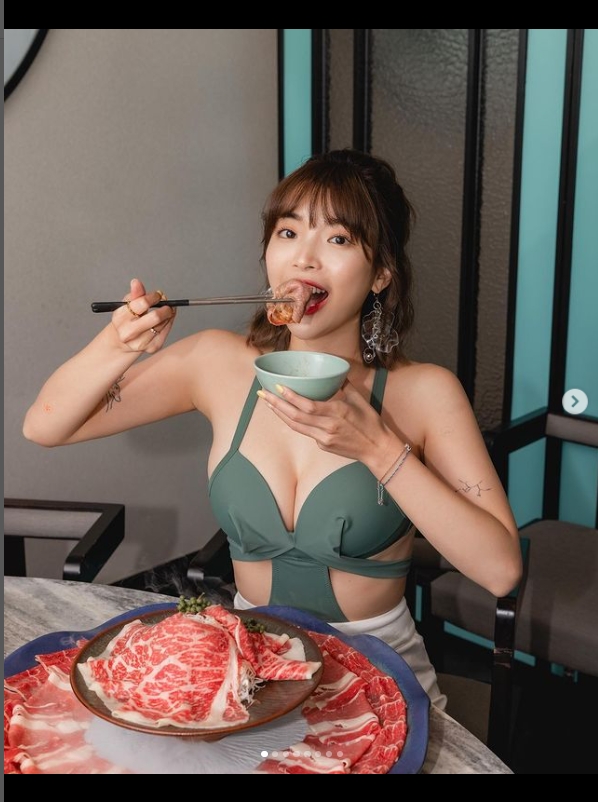 阿圓五月和現在身材上有明顯差異。(圖/翻攝自一隻阿圓IG)