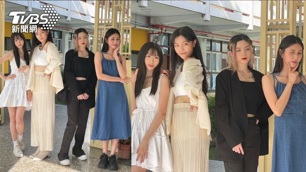 (左起)睫兒、Winnie、Trai、Maya。(圖/王翊綺攝)