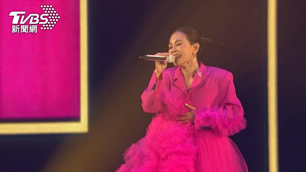 金曲歌后彭佳慧。(圖/TVBS)
