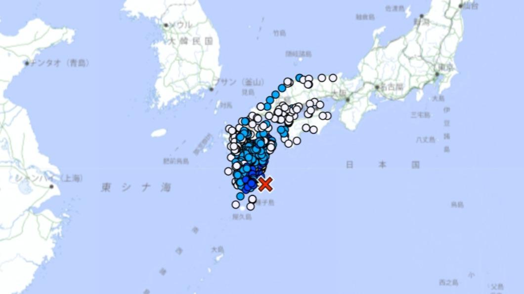 日本九州南部芮氏規模5.9地震 超商陳列商品掉落