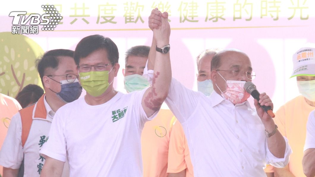 3度合體站台!蘇貞昌:我4年前政見 林佳龍來實現