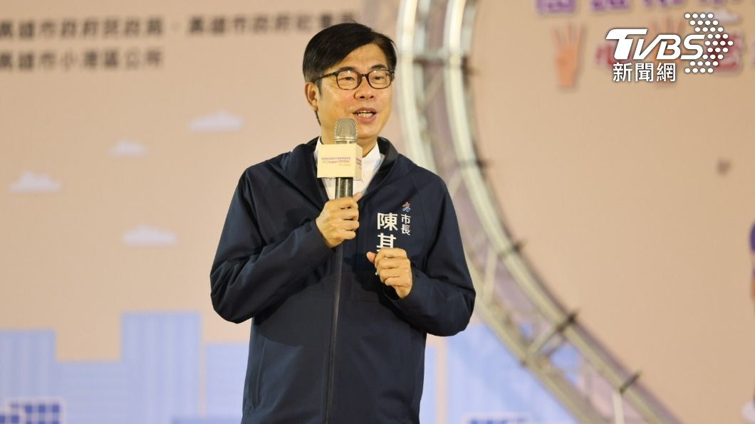 陳其邁上午回應,自殺不適宜做選舉操作。(圖/TVBS)