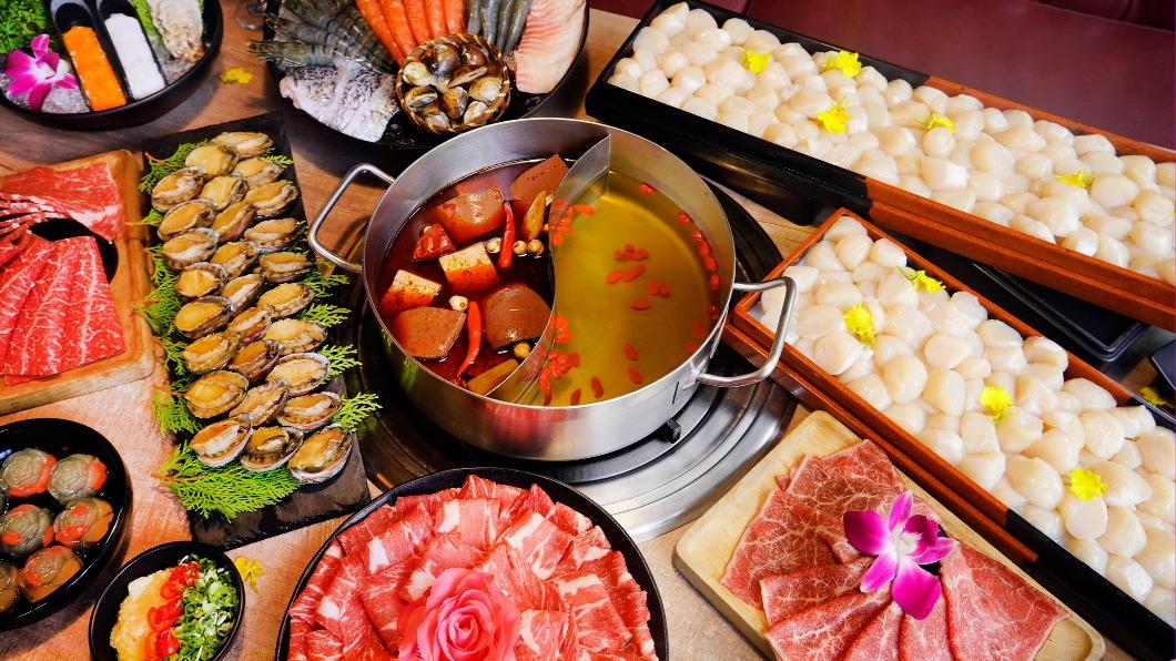 生食級干貝吃到飽。(圖/馬辣提供)
