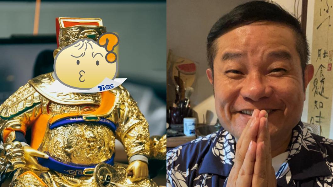 許效舜竟「撞臉這神明」！本尊驚訝認證：難怪頭殻乒乓叫