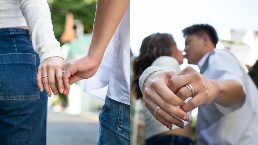 符瓊音10月初才結婚。(圖/翻攝自符瓊音臉書)