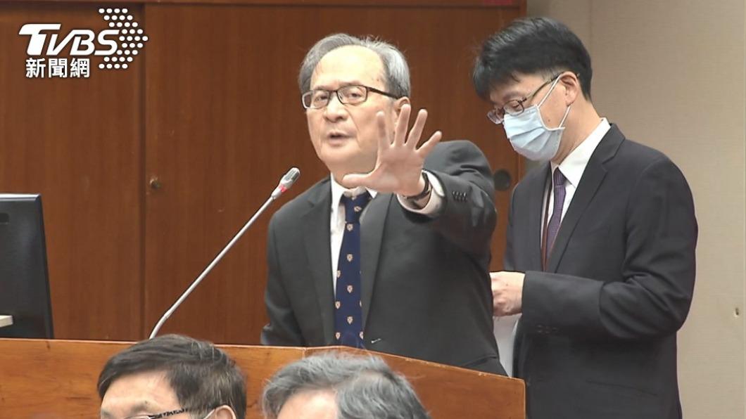 原能會主委謝曉星。(圖/TVBS)