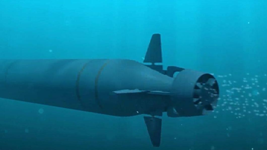 「海神」(Poseidon)超級魚雷,被稱為「末日武器」,俄國稱其能製造100公尺海嘯,甚至摧毀全美。(圖/翻攝自《共和國報》)