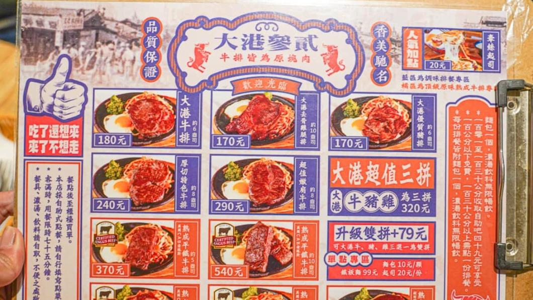 餐點最低只要170元。(圖/跟著尼力吃喝玩樂提供)