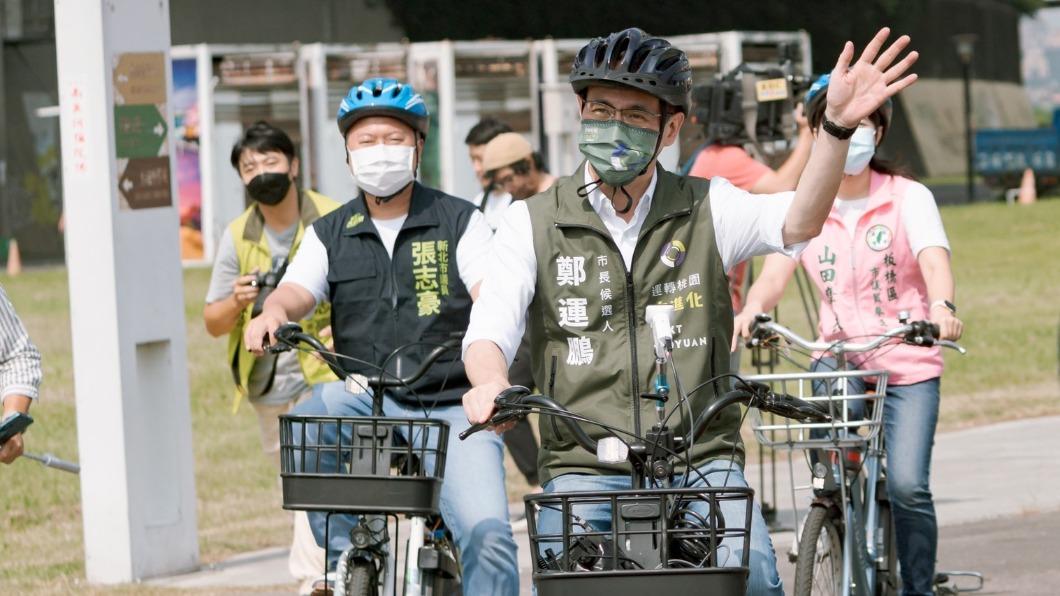 民進黨桃園市長參選人鄭運鵬。(圖/陳時中競辦提供)