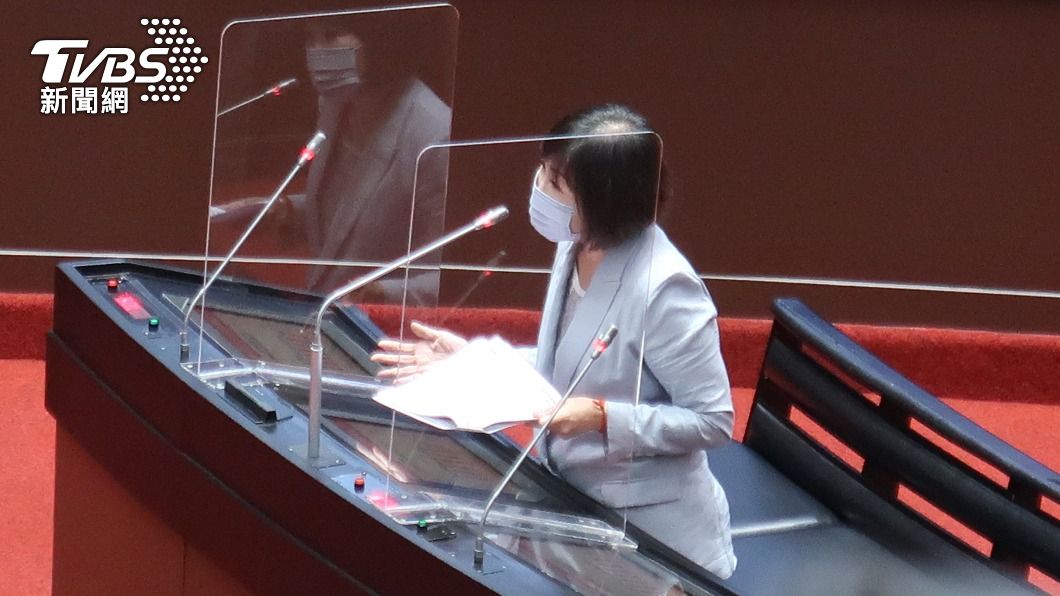 國民黨立委呂玉玲。(圖/TVBS)