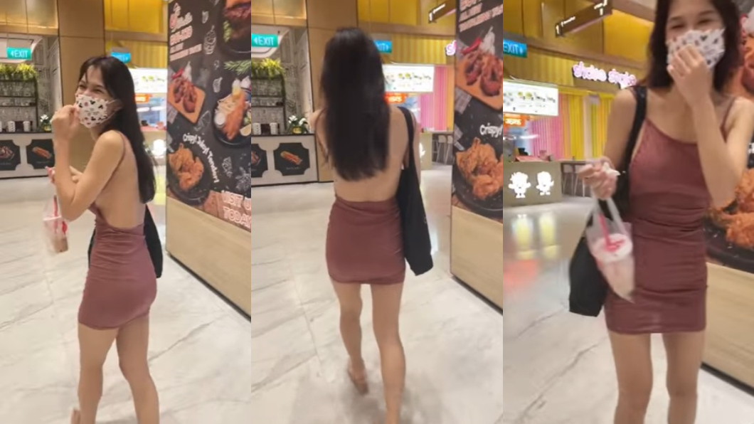 礙著誰了?正妹清涼穿著秀美背 大媽狂吼:把衣服穿好