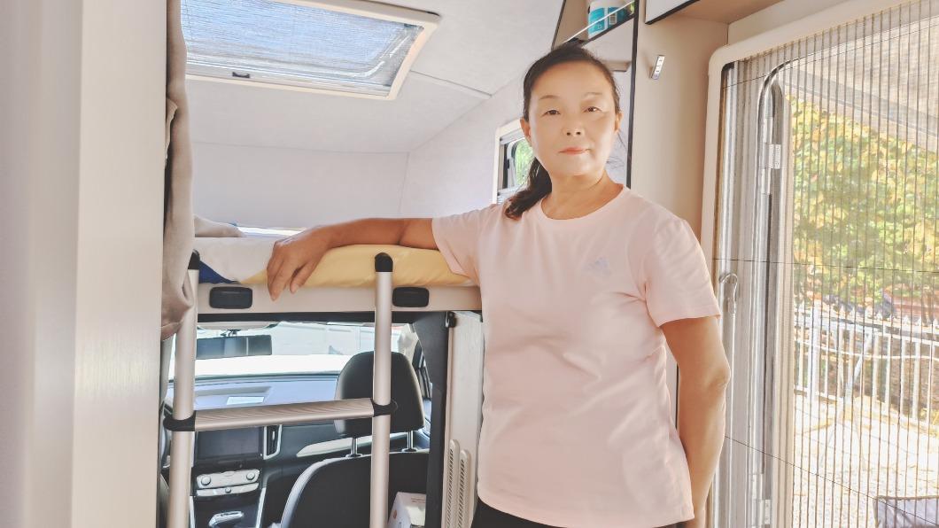 蘇敏在旅途中找回自己。(圖/翻攝自蘇敏微博)