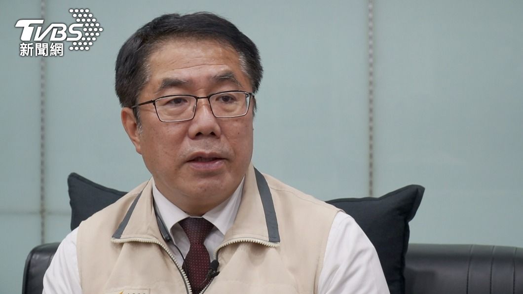 台南市長黃偉哲自行宣布成功連任(圖/TVBS)