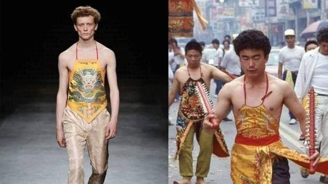 時尚最前端!「乩童穿搭」登伸展台 網笑:少一把鯊魚劍