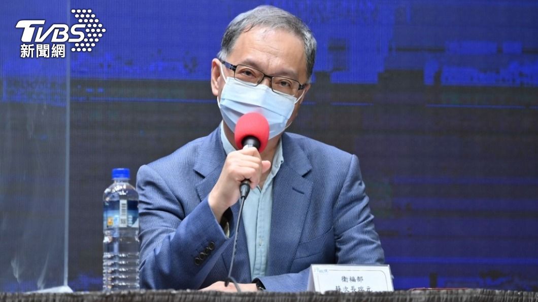 衛福部長薛瑞元。(圖/TVBS)