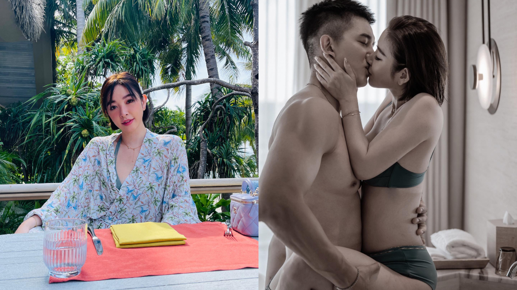 許維恩在去年11月與小6歲的男星王家梁登記結婚。(圖/翻攝自許維恩臉書)