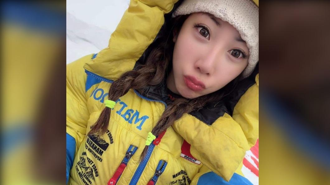 曾格爾曾創下金氏世界紀錄成為全球最年輕、無氧登K2的女性。(圖/翻攝自曾格爾臉書)